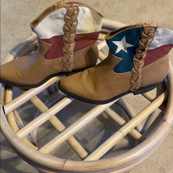 Texas flag cowboy boots - Picture 2 of 5